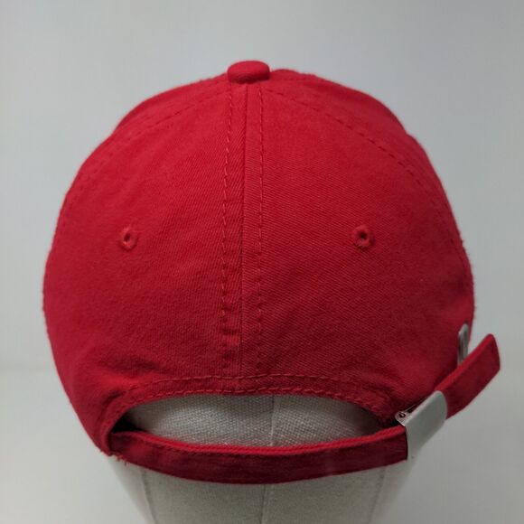 Mackinac Island Boy's Slideback Hat Red Size Child Embroidered Logo - Picture 5 of 7